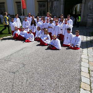 Minis Ausflug St. Florian 2019, Pfarre Neumarkt im Mühlkreis