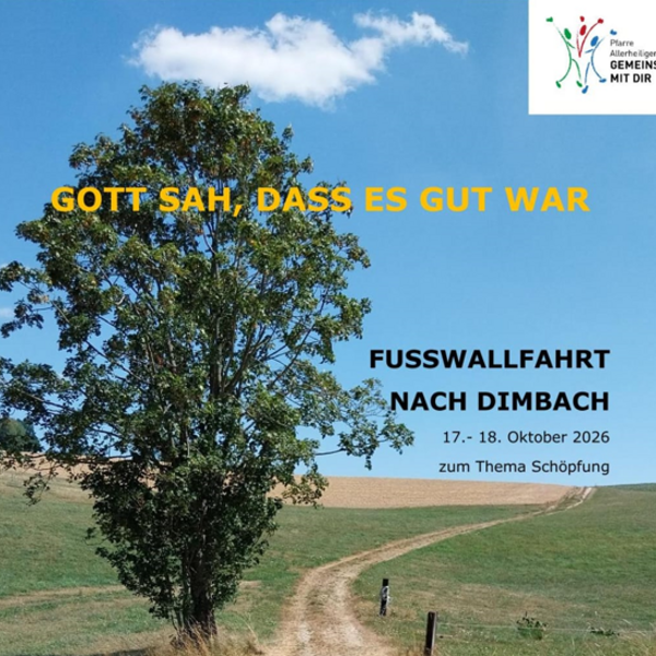 Fußwallfahrt nach Dimbach 2026