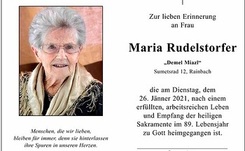Maria Rudelstorfer