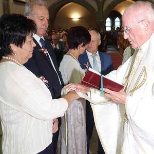 Segnung der Jubelpaare