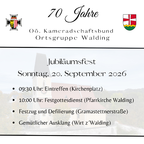 Flyer Jubiläumsfest