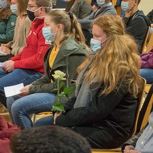 Gedenkfeier an die Opfer des ehemaligen KZ Außenlagers Ternbergzum Thema „Menschlichkeit ohne Grenzen“Foto: Haijes 