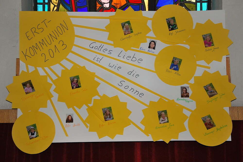 Erstkommunion in der Pfarre Lacken