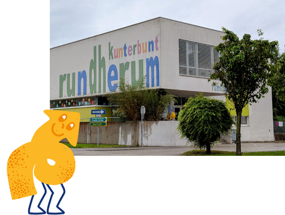 Gebäude Rundherum