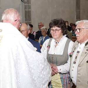 Segnung der Jubelpaare