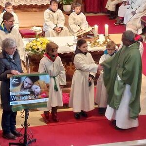 Vorstellung der neuen Ministranten