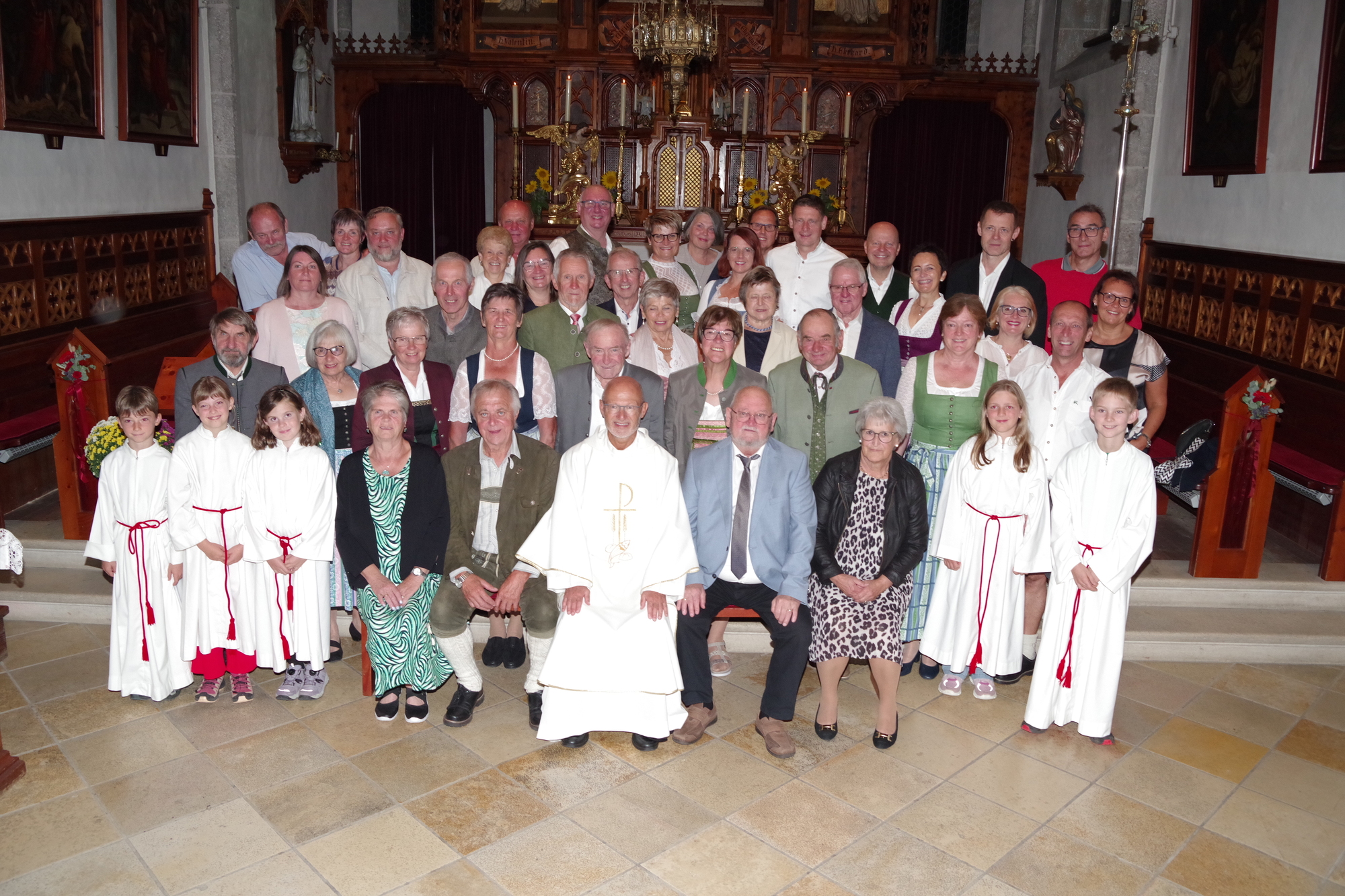 Gruppenbild Hochzeitsjubilare