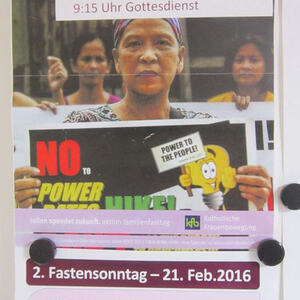 Teilen spendet Zukunft - Sonntag, 21. Feb. 2016