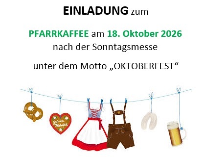 Pfarrcafe Oktoberfest 2026