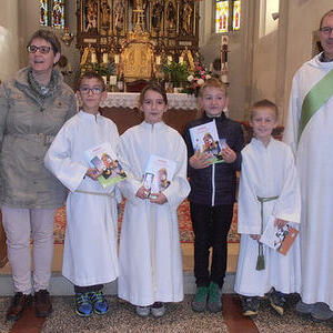 Unsere Ministranten