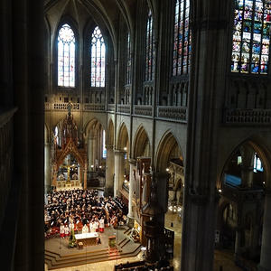 Bruckner-d-Moll-Messe im Mariendom Linz