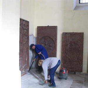 Ökumenische Reinigungsarbeiten