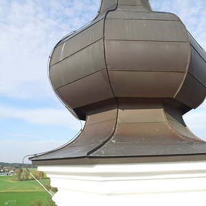 Turmhelm und Hozkonstruktion