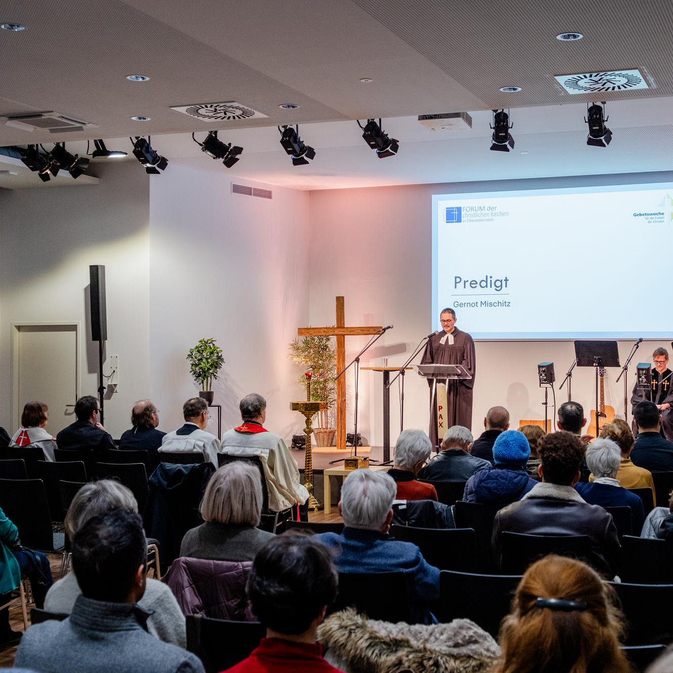Ökumenischer Gottesdienst in der Baptistengemeinde Linz / © Diözese Linz / Kienberger Ökumenischer Gottesdienst in der Baptistengemeinde Linz