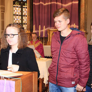 Vorstellung der Firmkandidaten am 13. März 2016