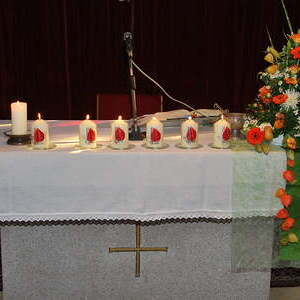 Feier der Jubelhochzeiten