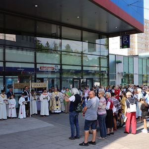 Fronleichnamsprozession der Pfarre St. Quirinus