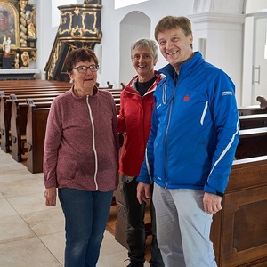 Vorbereitungen für Festgottesdienst