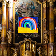 Bild 'Dancing Rainbow' in der Ursulinenkirche