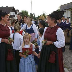 Erntedankfest mit Pfarrfoto