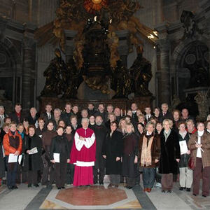 Rom - Christbaum für Papst