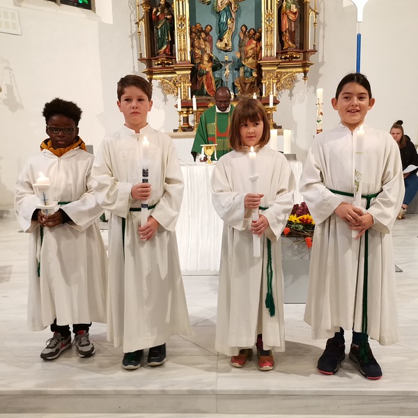 Ministrantenaufnahme