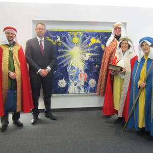 Pfarre Linz-Hl. Familie - Firmenbesuch - RLB OÖ