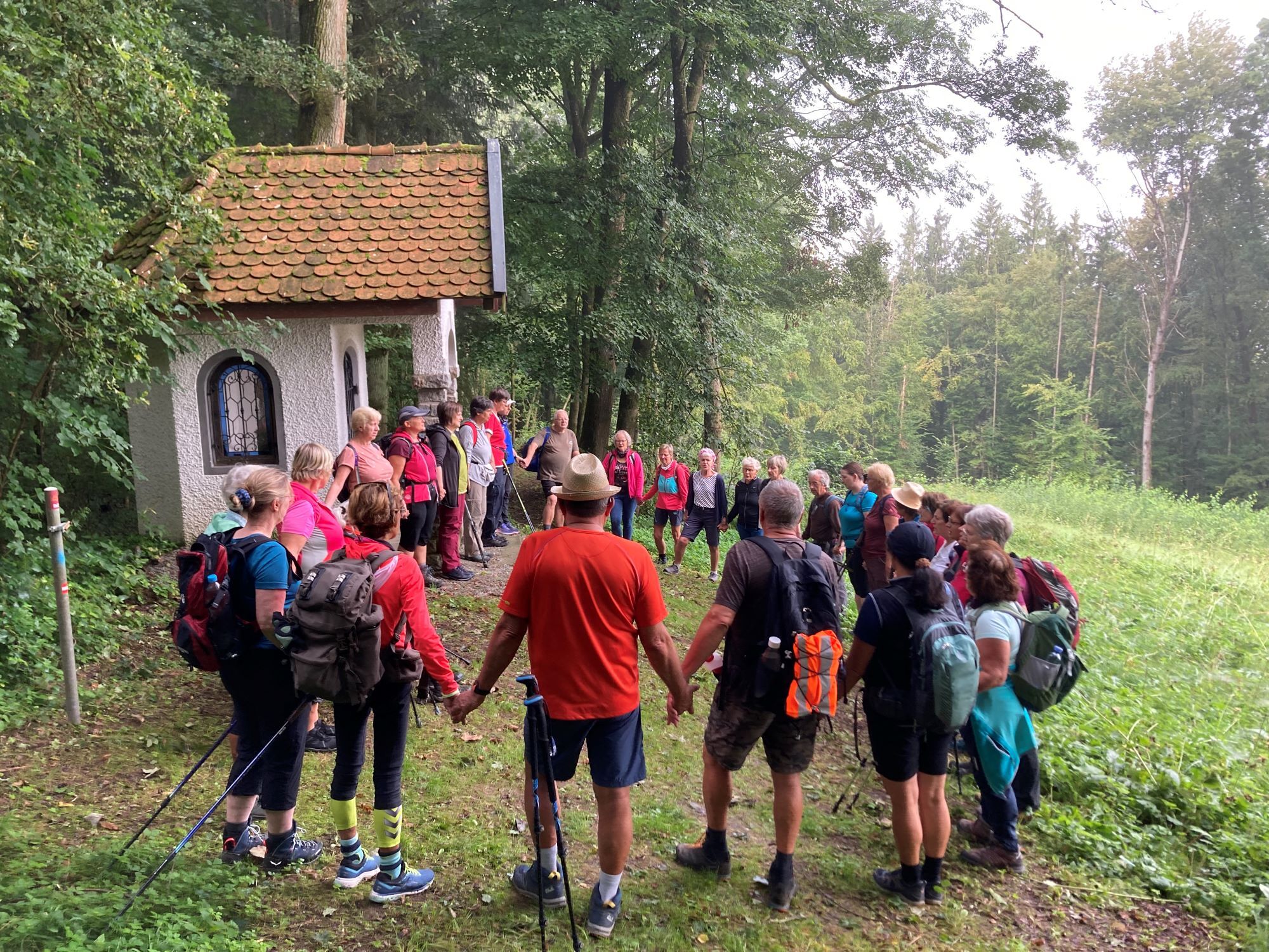 Pilgerwandern durch die neue Pfarre Schärding / Foto:Brait