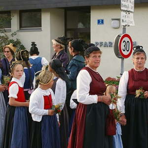 Erntedankfest mit Pfarrfoto