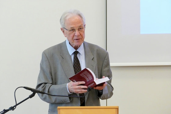 Univ.-Prof. em. DDr. Walter Raberger. / ©KU Linz / Eder Univ.-Prof. em. DDr. Walter Raberger.