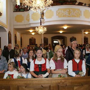 Erntedankfest mit Pfarrfoto