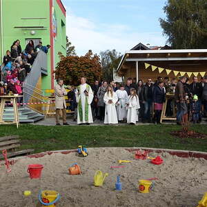 Einweihung des neuen KiGa-Spielplatzes