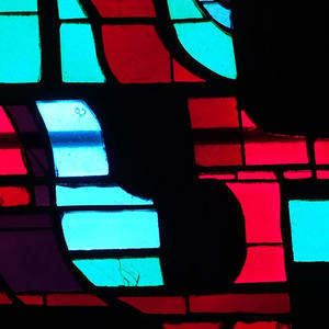 Glasfenster im Petrinum