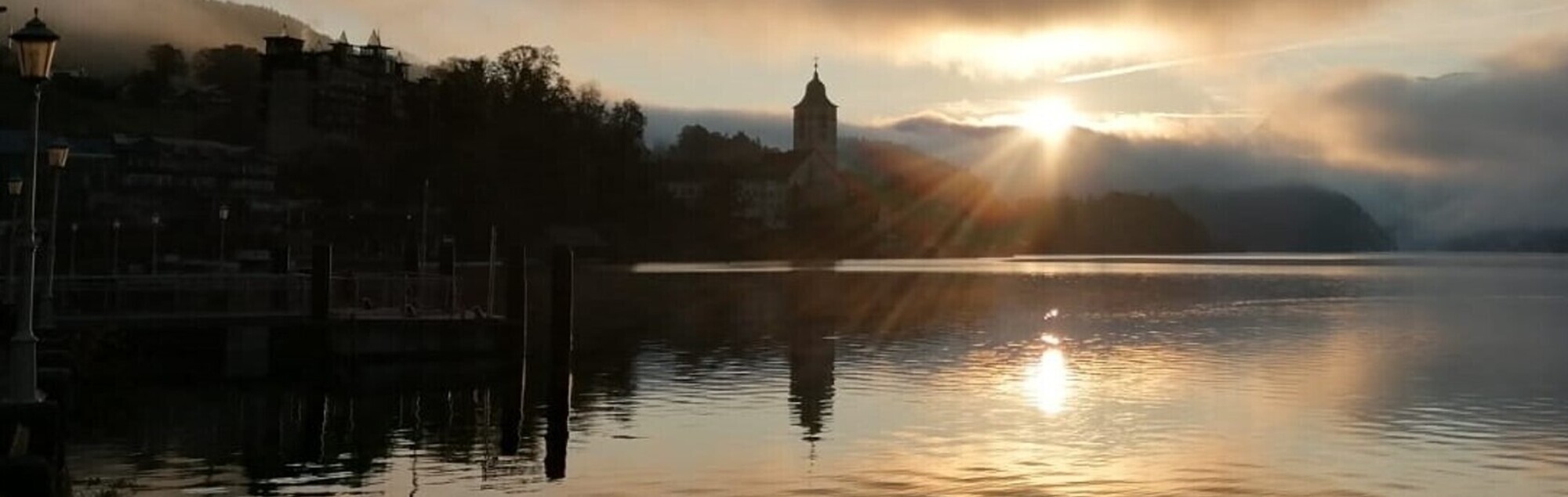 Pfarrkirche St. Wolfgang Morgenstimmung