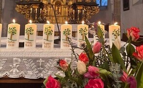 Zell/Pettenfirst: Maria Lichtmess mit Täuflingen
