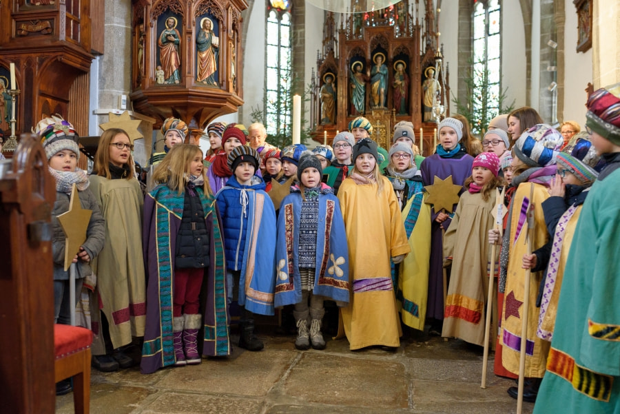 Sternsingeraktion, Pfarre Lasberg, 2019