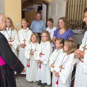 Begrüßung der Minis