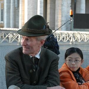 Rom - Christbaum für Papst