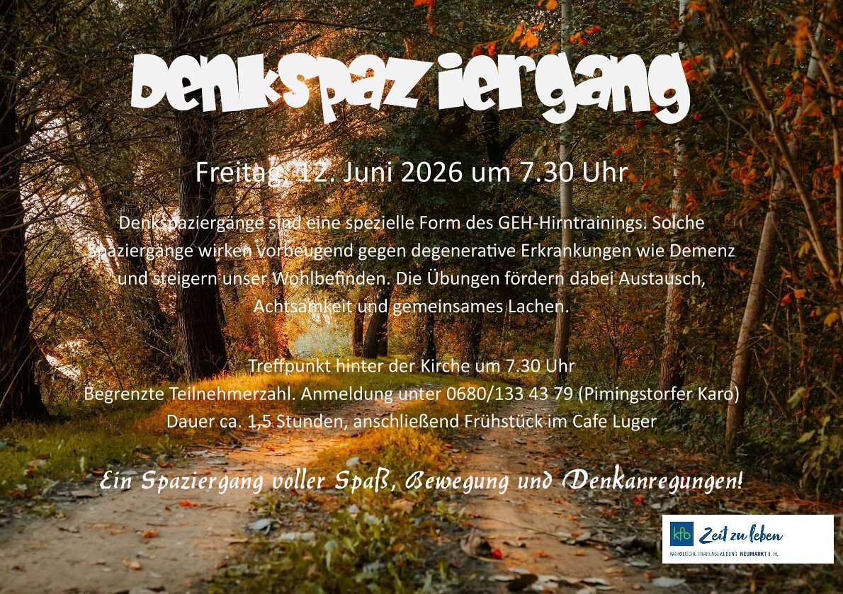 Denkspaziergang