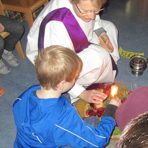 Adventkranzsegnung