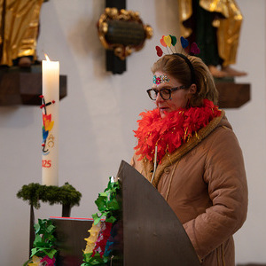 Fasching in der Pfarrkirche