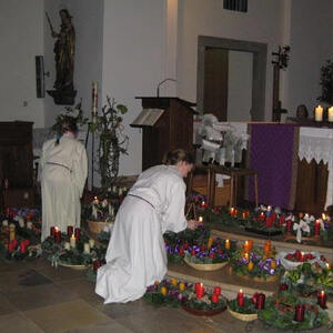 Adventkranzweihe 2008