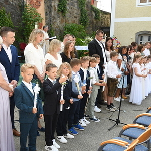 Erstkommunion in der Pfarre Kopfing
