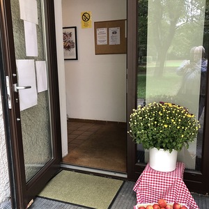 Eingang zum Lesestübchen