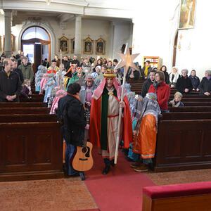 Dreikönigsmesse in der Pfarrkirche Kopfing
