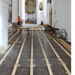 Impressionen vom Bodenverlegen am 04.08.2016