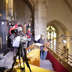 Fernsehgottesdienst Vorbereitungen