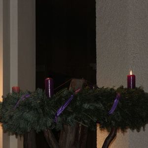 Adventkranzsegnung in St. Quirinus