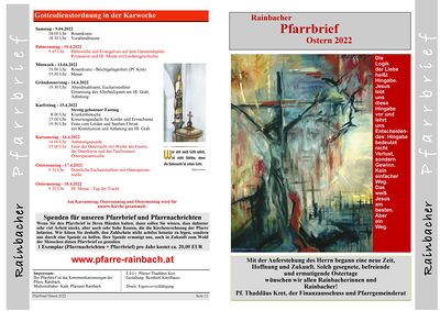 Pfarrbrief