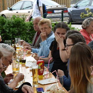 Prozession zu Fronleichnam